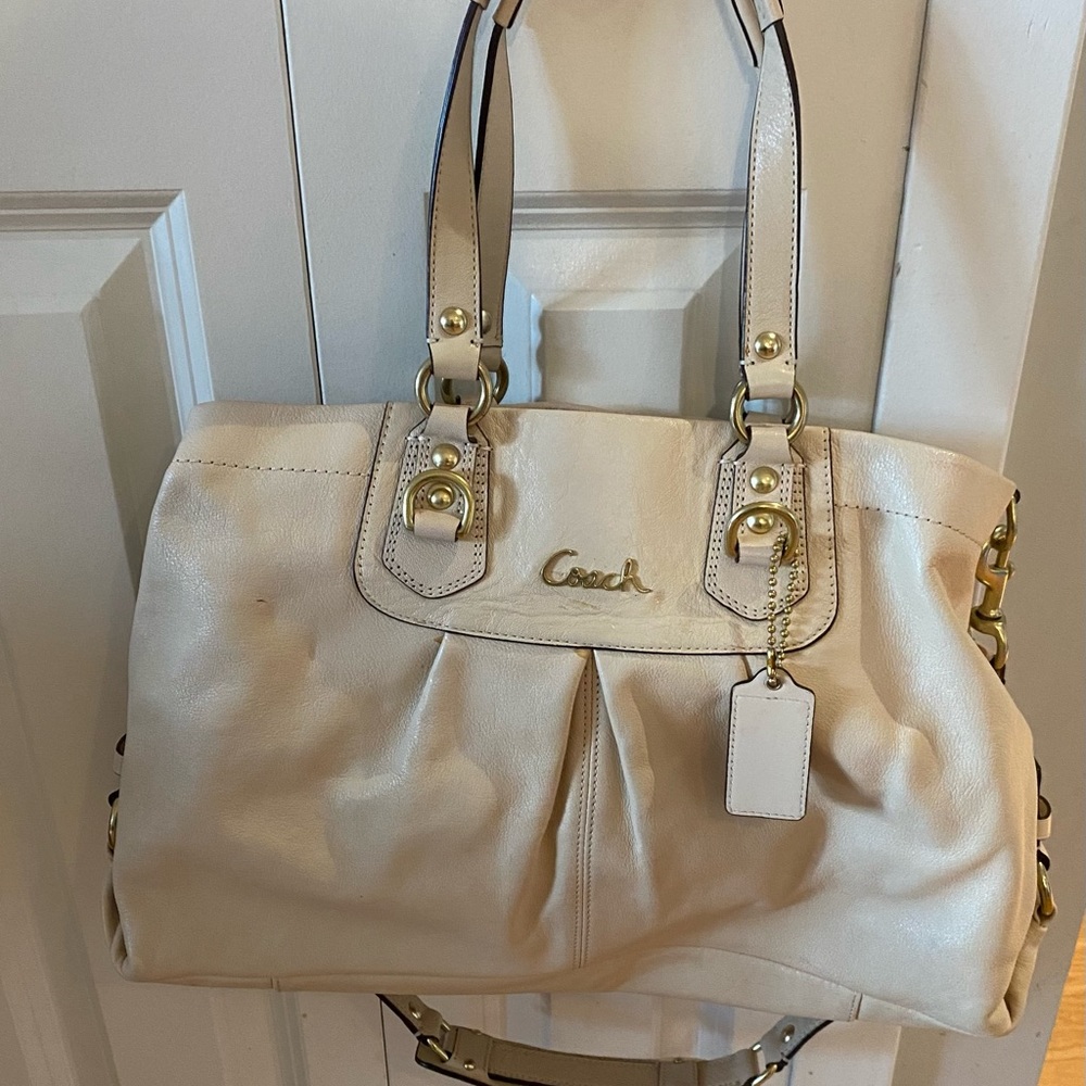 Coach Leather Ashley Carryall bag